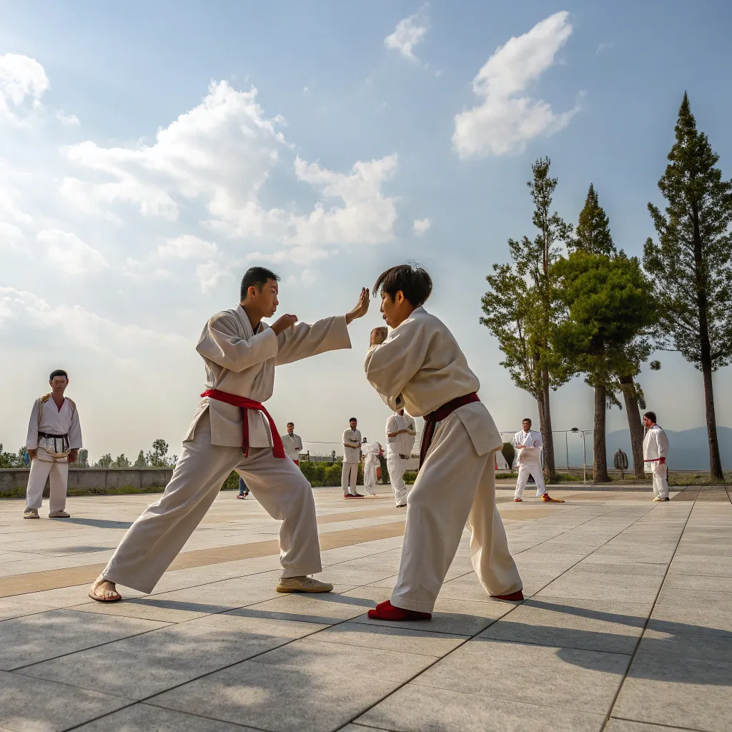Historical Image of Self-Defense Training
